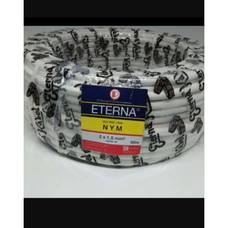 Kabel NYM 2x1,5 eterna 50 meter