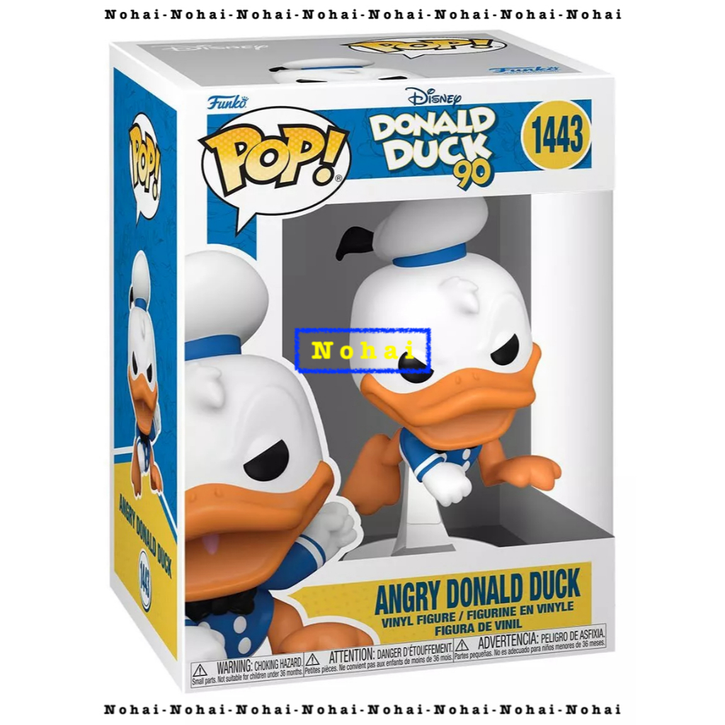Funko POP Disney Donald Duck 90 Angry Donald Duck Vinyl Figure 1443