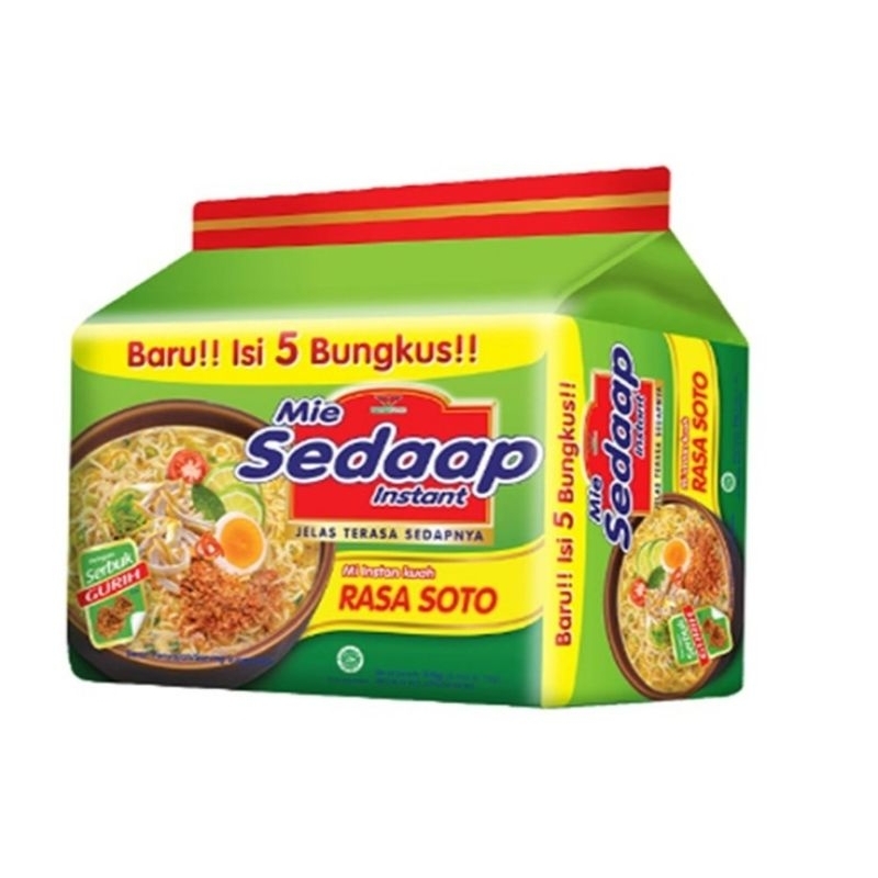 

Mie Sedaap Instan rasa soto isi 5 pcs