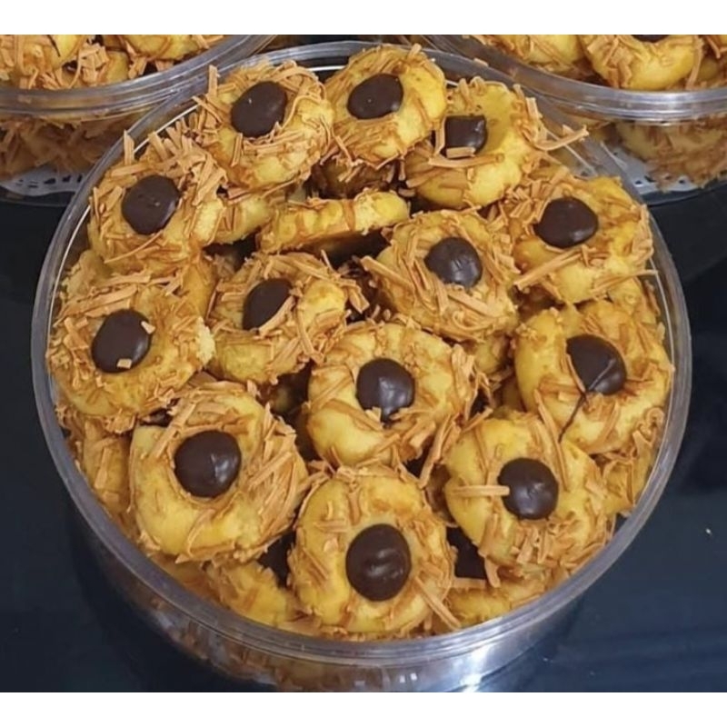 

Thumprint cokelat / choco premium cookies / kue kering 500 gr