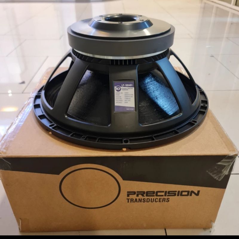 KOMPONEN SPEAKER RCF LF18X451/LF 18X451 VOICE COIL 4.5 INCH 2400 WATT