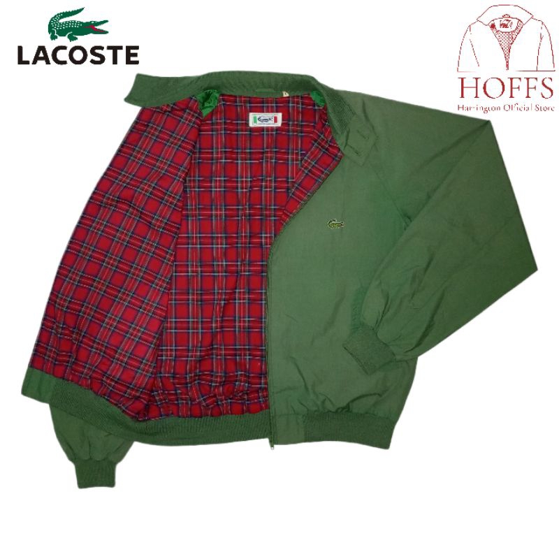 Lacoste Lucertola Harrington Jacket Green L 1LCSTLCRTLGRXL
