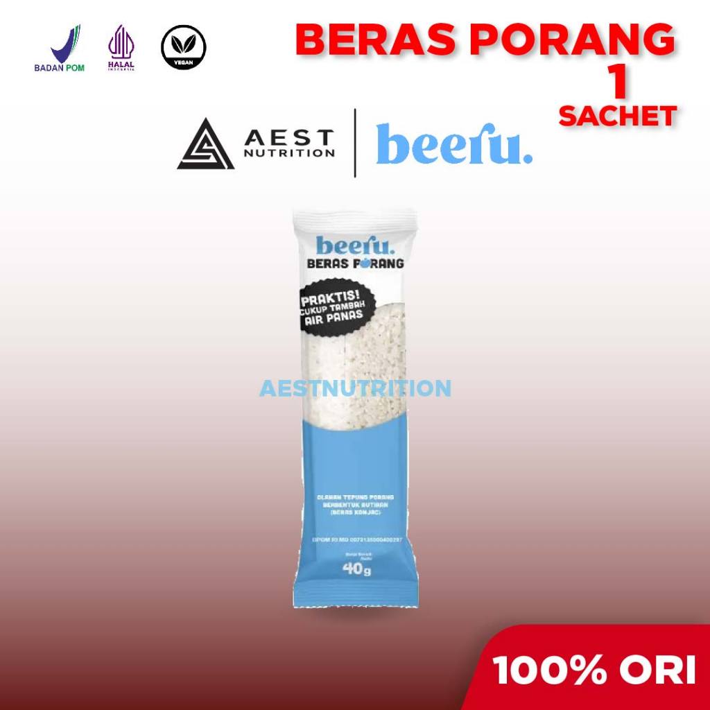 

Beeru Beras Porang 1 Sachet - Shirataki Konjac Rice