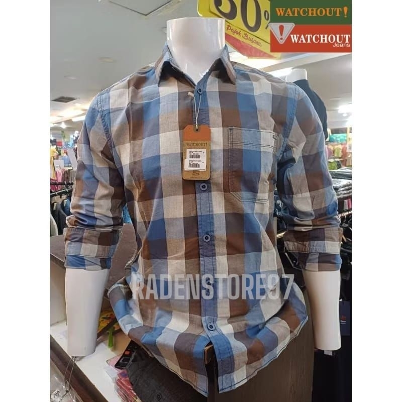 KEMEJA WATCHOUT ORIGINAL PRIA