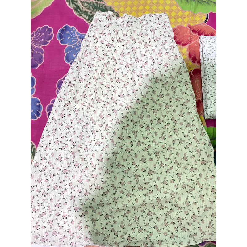 floral skirt/korean skirt