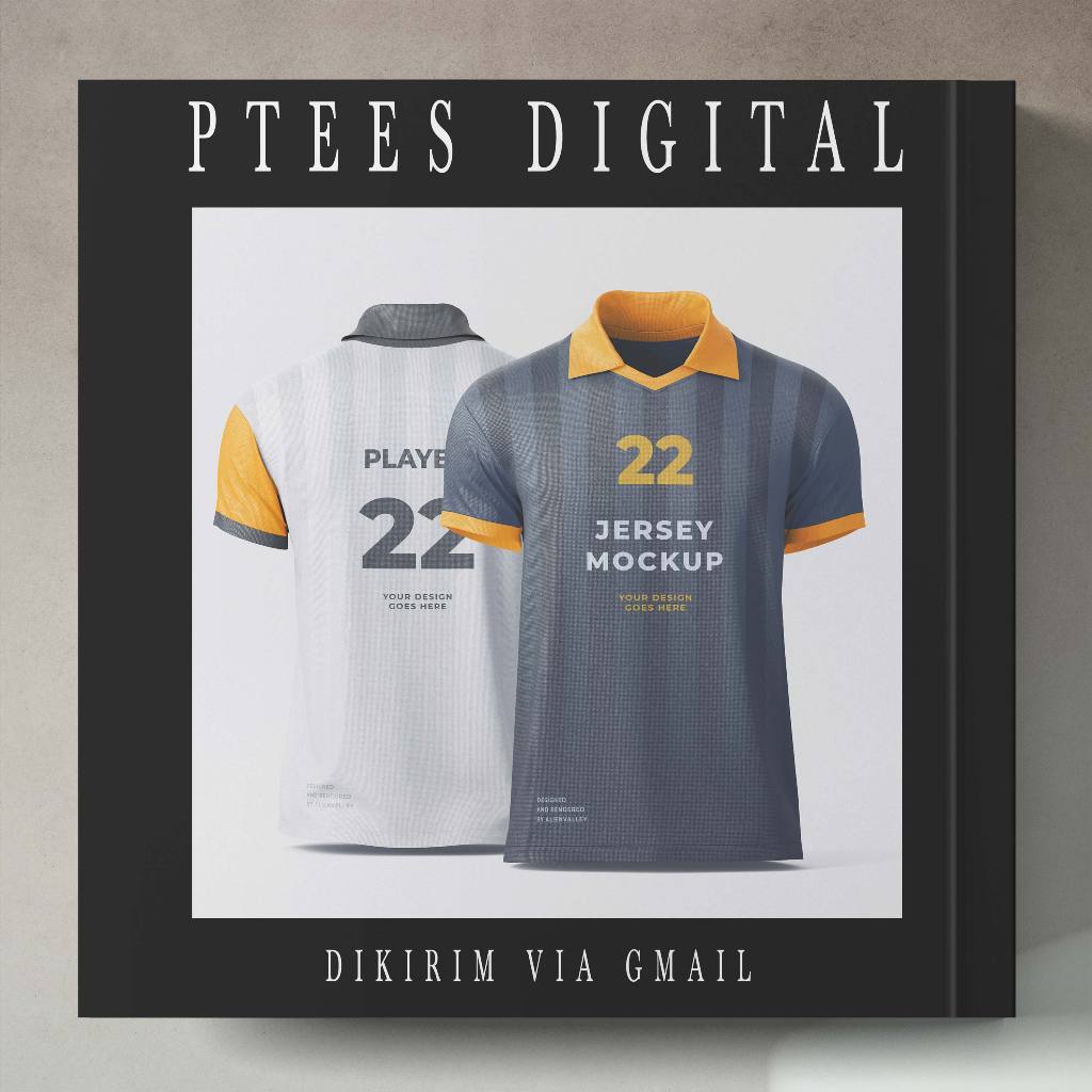 PD0410 - Jersey Mockup - PSD PHOTOSHOP
