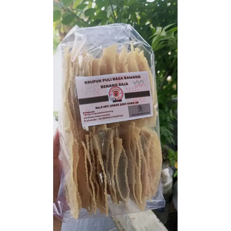 

Krupuk puli gendar beras benang raja 40 lembar