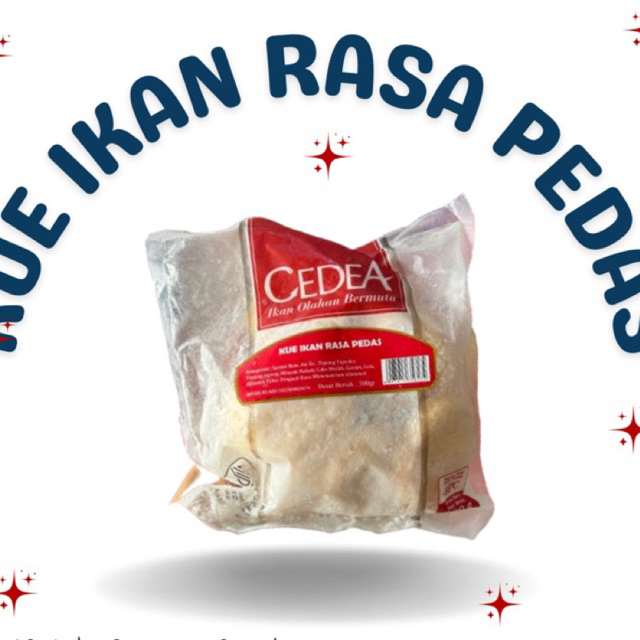 

KUE IKAN PEDAS CEDEA 500g