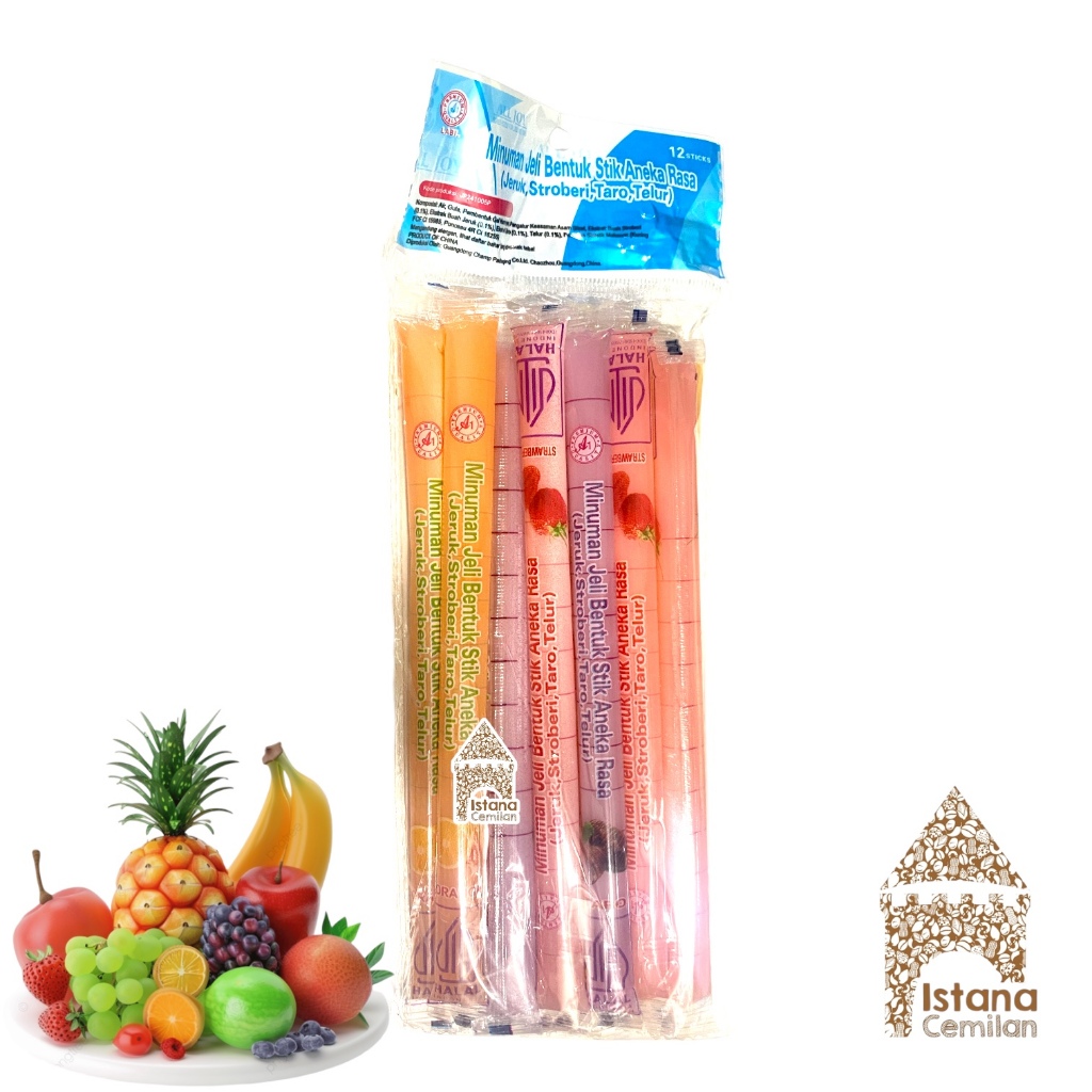 

Minuman Agar Jeli Pudding Stik JADUL Aneka Rasa (isi 12 sticks)
