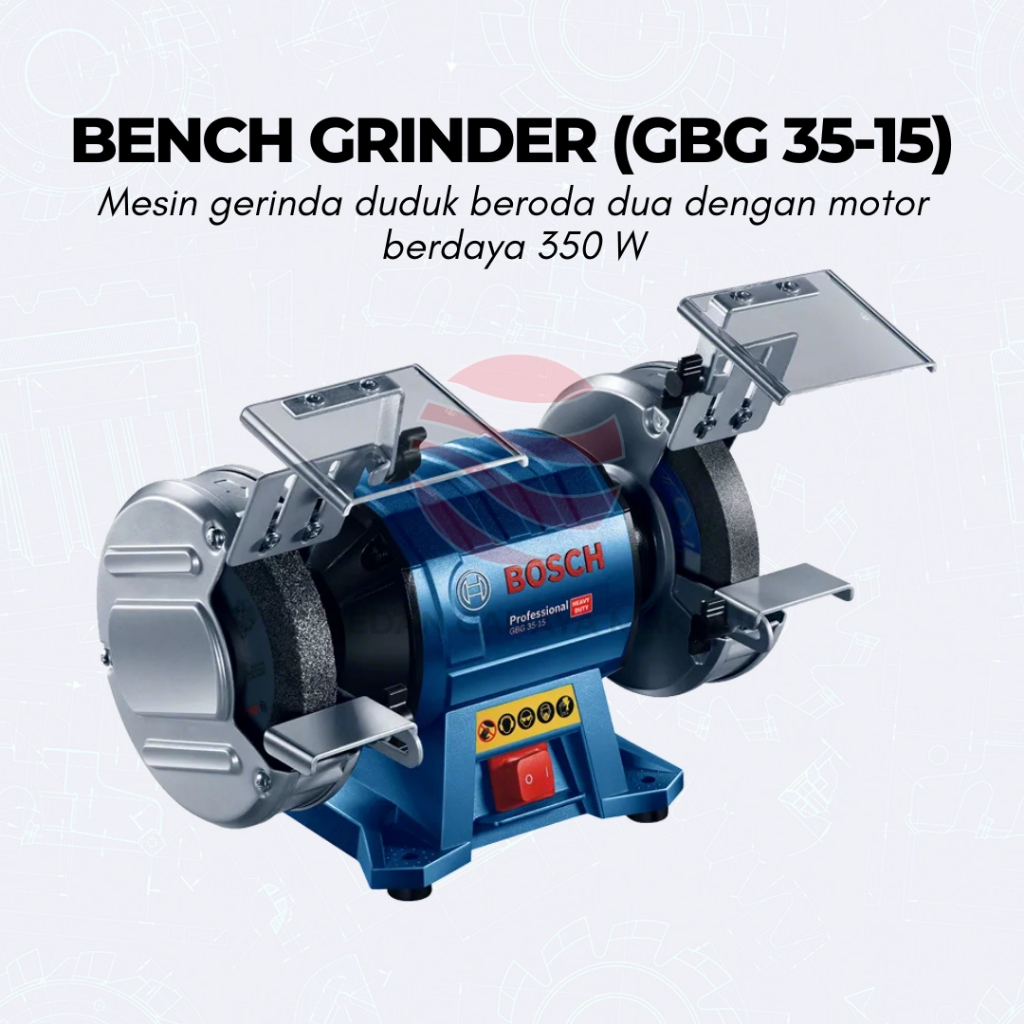BOSCH GBG 35-15 Bench Grinder / Gerinda Duduk 6"