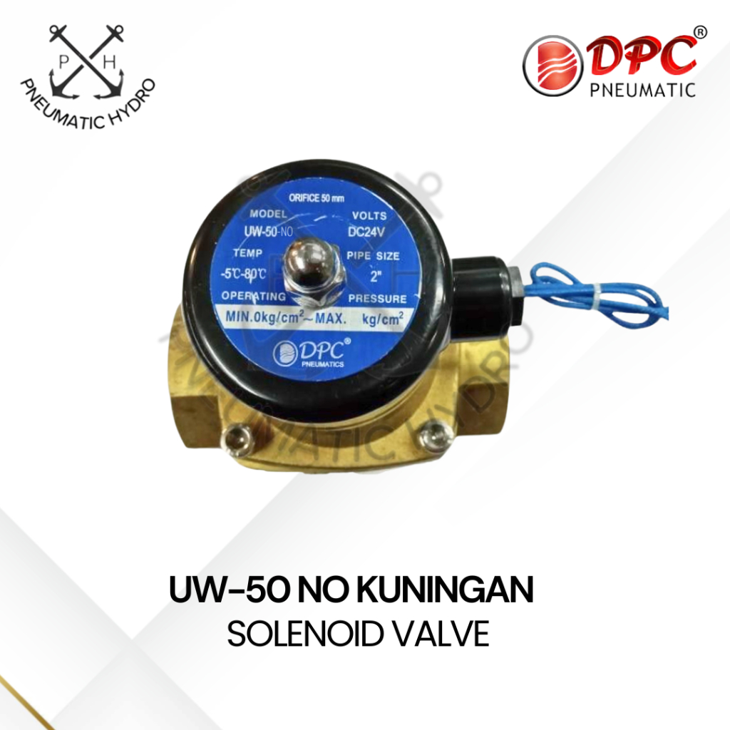 Selenoid valve 2 way DPC UW-50 NORMALY OPEN