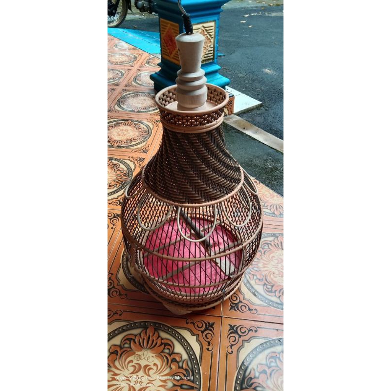 SANGKAR BURUNG PERKUTUT KUALITAS SUPER MODEL KERUCUT