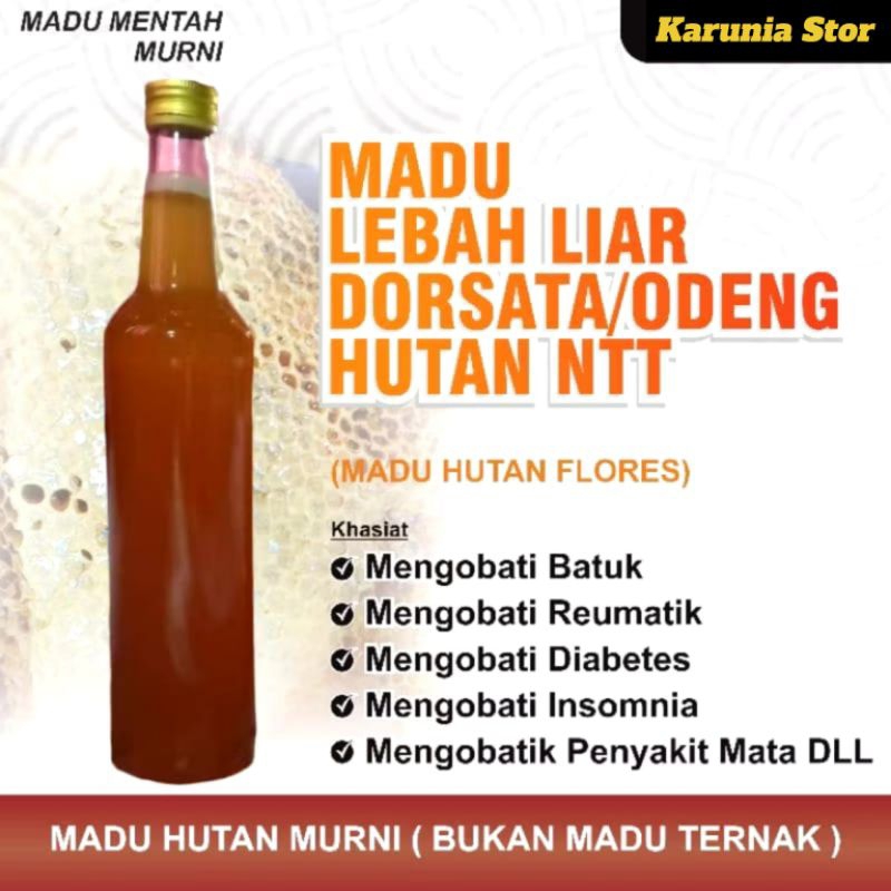 

Madu Murni Premium 760 Gram : Pilihan Tepat Untuk Kesehatan ( Madu Murni Tanpa Campuran Dengan Safety Packing, Original Dan Alami )