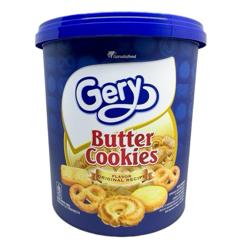 

GERY BUTTER COOKIES ORIGINAL RECIPE 300 GR Biskuit Snack Cemilan