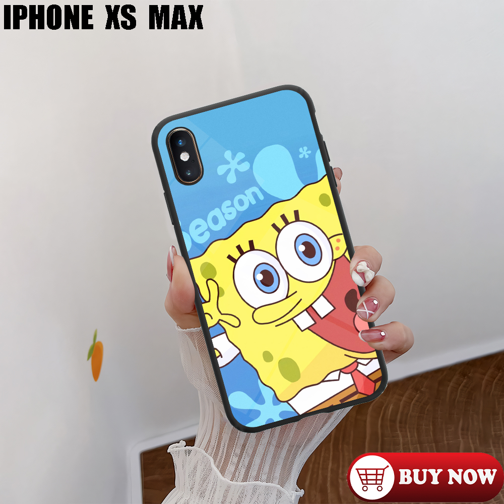 [AN17] Case Glossy CASE  IPHONE XS MAX  | Kualitas HD | Kualitas Premium | Casing Hp Kilau Motif SPO