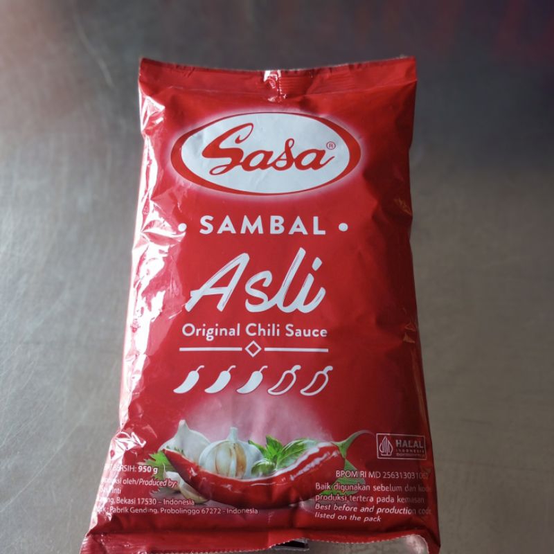 

SASA SAUS SAMBAL ASLI 950G