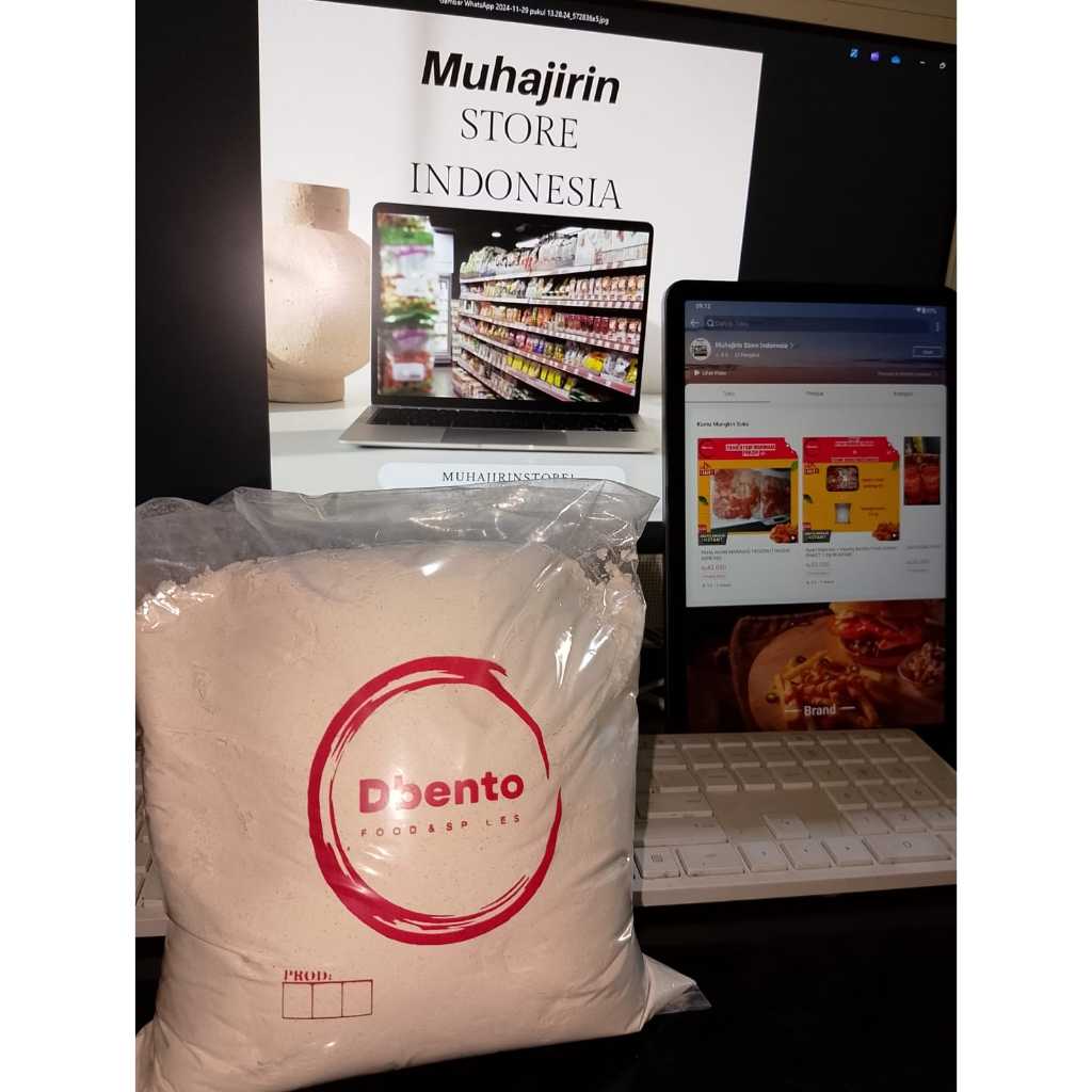 

Tepung Bumbu Crispy Ayam Fried Chicken / ayam geprek 1kg