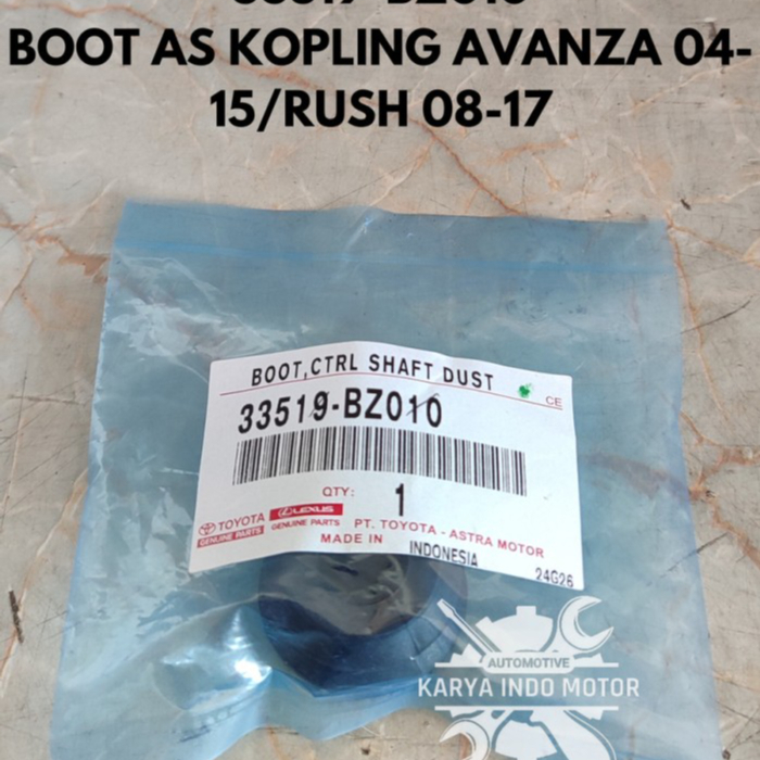 33519-BZ010 boot as kopling avanza 2004-2015 rush 2008-2017 ORIGINAL