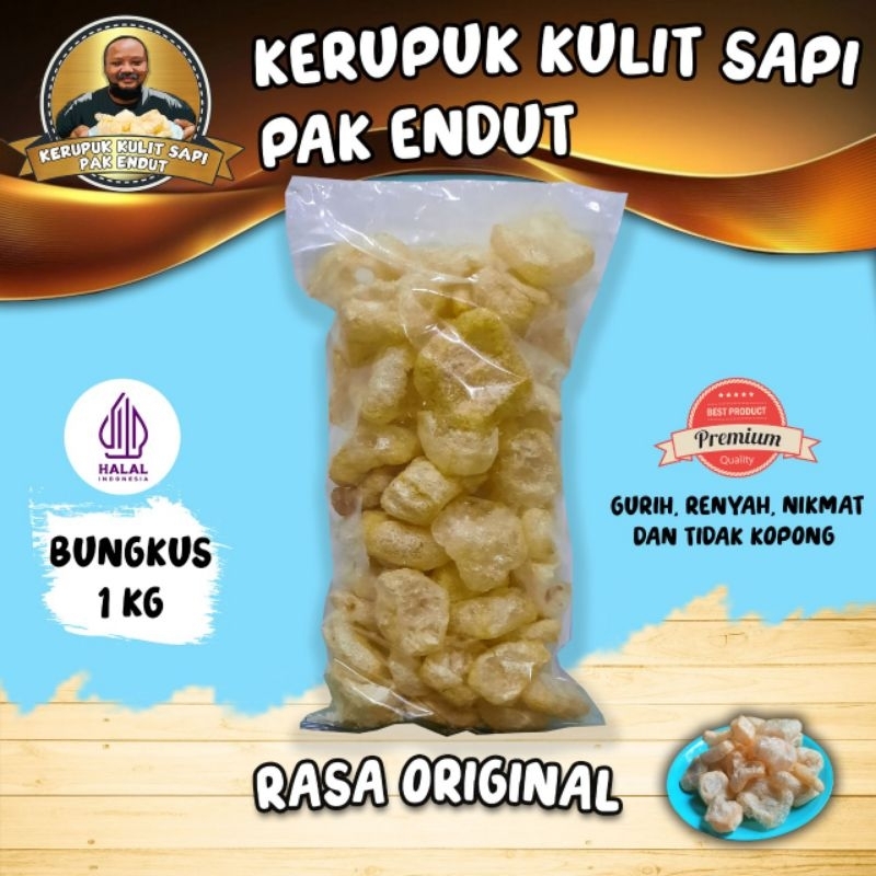 

kerupuk kulit sapi premium 1 Kg