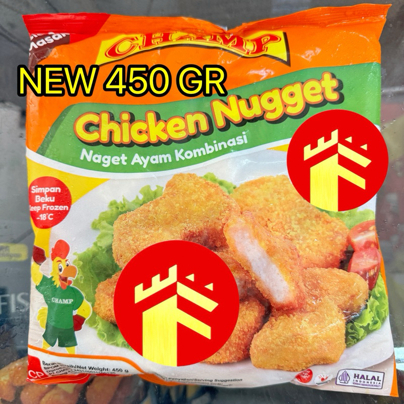 

CHAMP CHICKEN NUGGET 1 KG 500 GR
