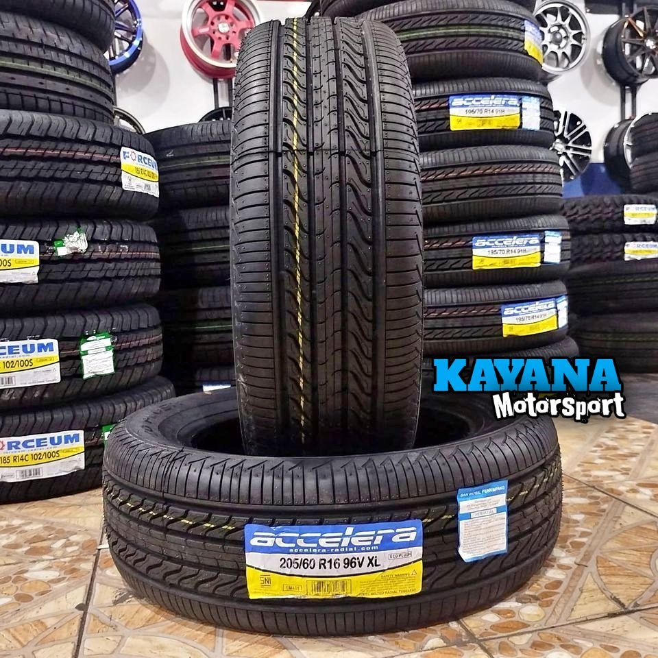 Ban Accelera Eco Plush 205 60 R16 Tubles Ban Murah Berkualitas R16 205/60 Baru