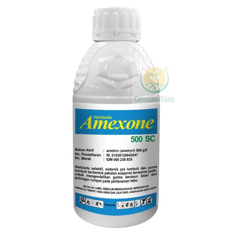 

AMEXONE 500SC, 1liter Herbisida Selektif Sistemik untuk Tanaman Tebu