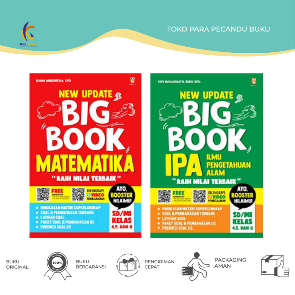 Buku Soal - New Update Big Book IPA Matematika Sd - Bmedia