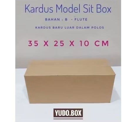 kardus / karton UK.35x25x10 cm model box Indomie