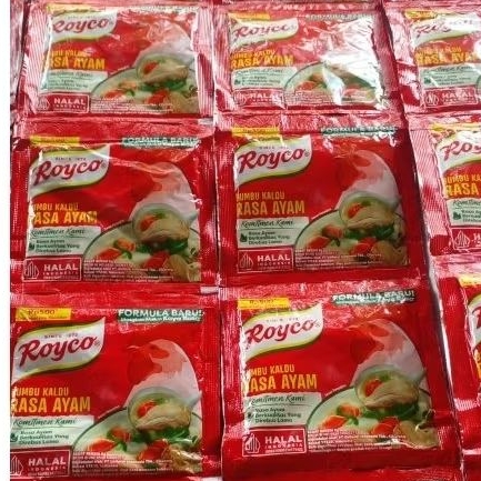 

royco rasa ayam.bumbu kaldu rasa ayam renceng isi 12 pcs