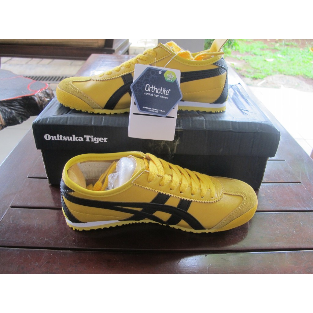 Sepatu Onitsuka Tiger Mexico 66 Original Lengkap Dengan Sertifikat Size 37 37.5 Bahan Kulit Asli (Ku