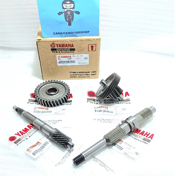 GIR GEAR BOX SET RASIO GIGI RASIO NMAX N-MAX N MAX OLD LAMA N-MAX NEW KODE 2DP ORIGINAL YAMAHA BARU