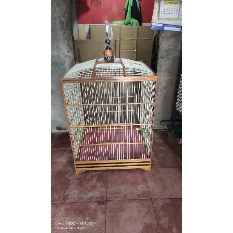 sangkar/kandang burung cucak rowo,jalak bali,jagal papua dll uk P60cm x L60cm xT70cm terlaris