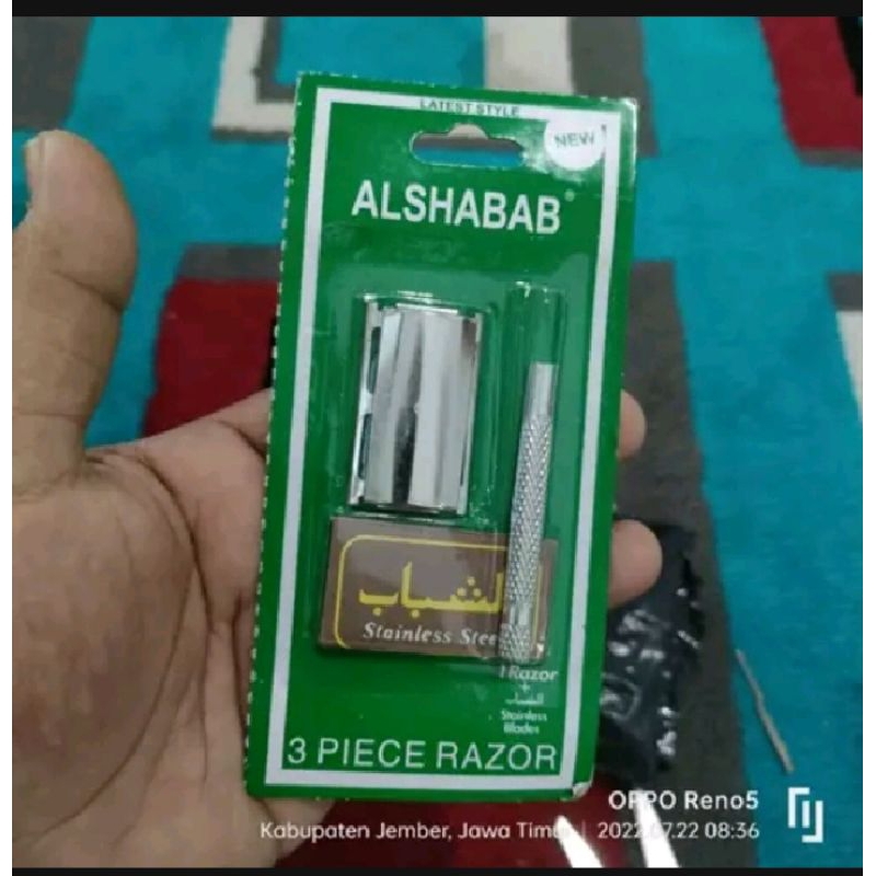 REMIU_SHOP Alat Cukur Kumis Jenggot Besi (Pcs) - Cukuran Besi Alshabab