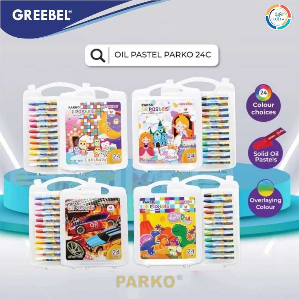 

Greebel Crayon Parko Oil Pastel 24 Warna