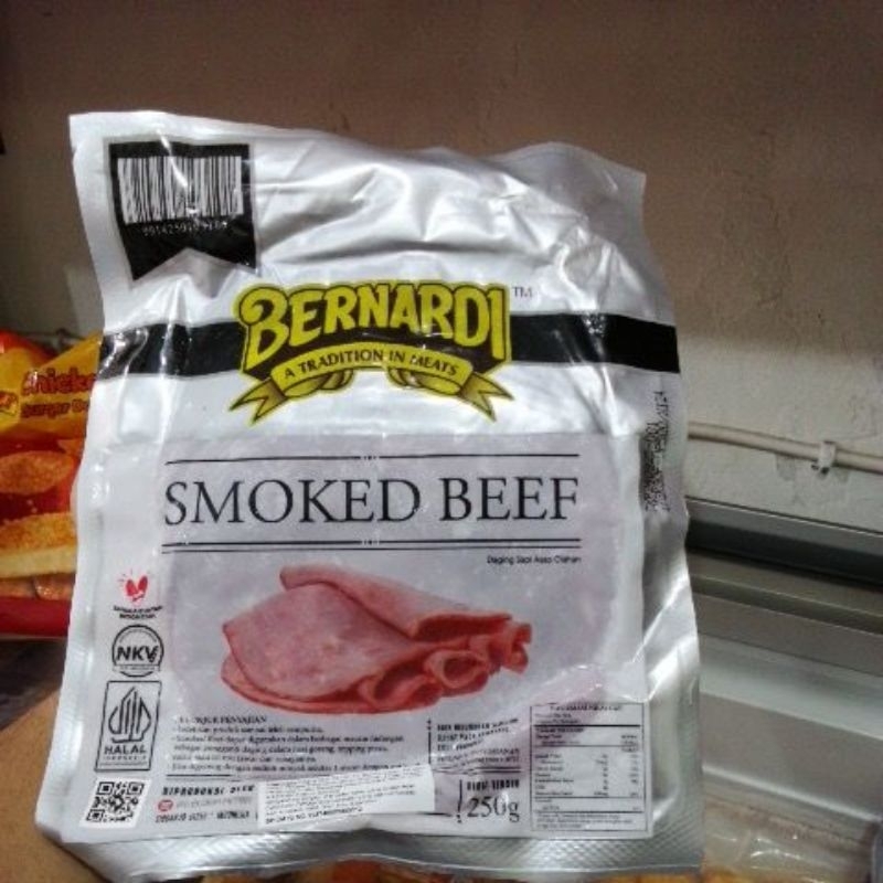 

bernardi smoked beef 250g