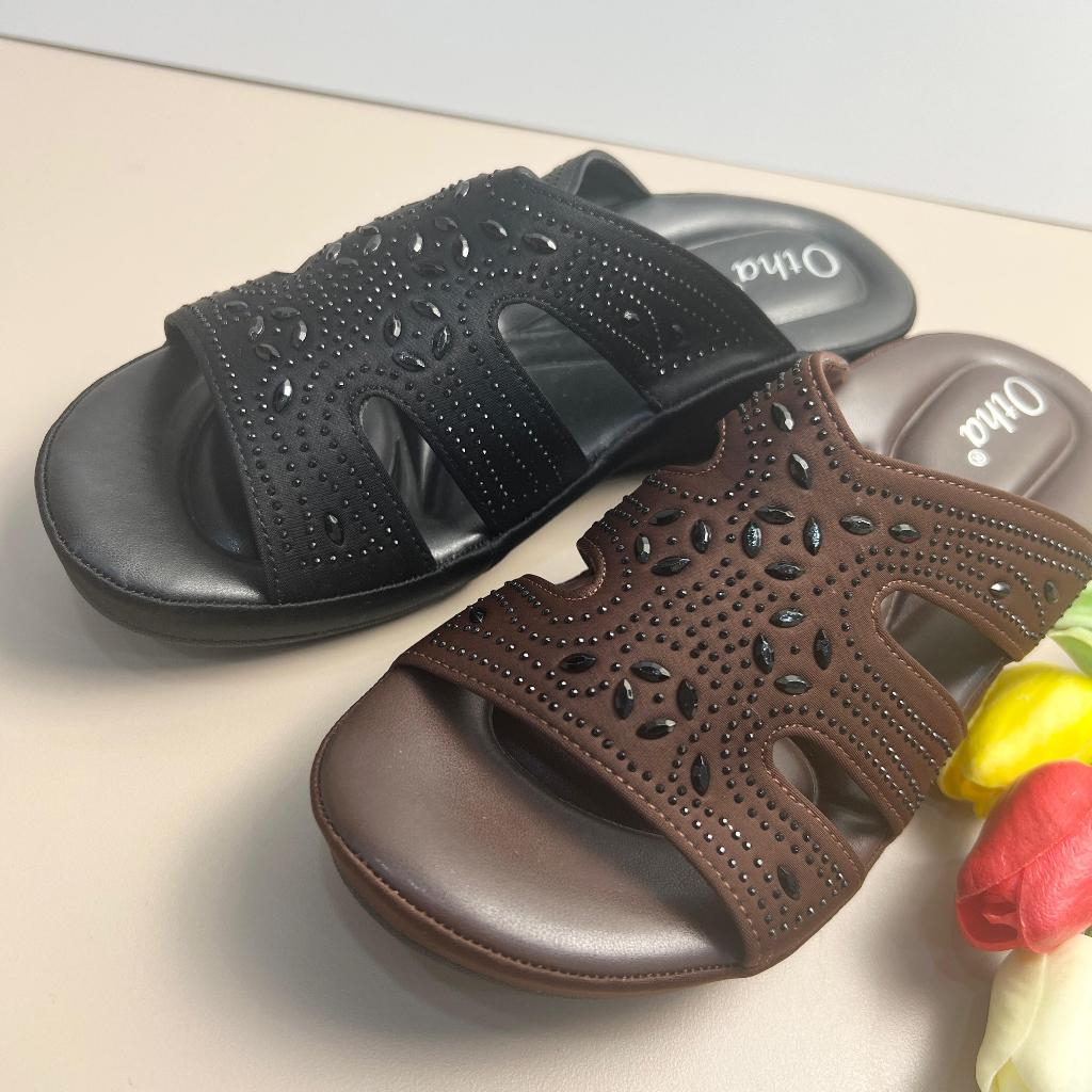 Otha Shoes - Wedges Sandal Wanita - H932 OWK Tinggi HAK  -+ 3CM