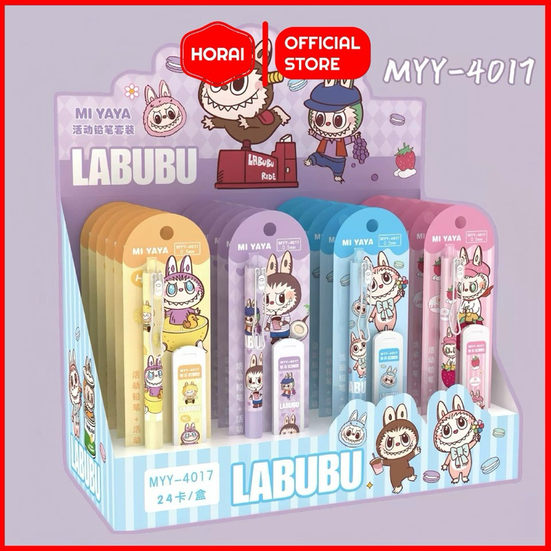 

Pensil Mekanik Sanrio Labubu Klik Cetek Refill 0.5 HB