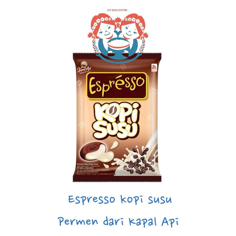 

Permen Espresso Kopi Susu isi 50