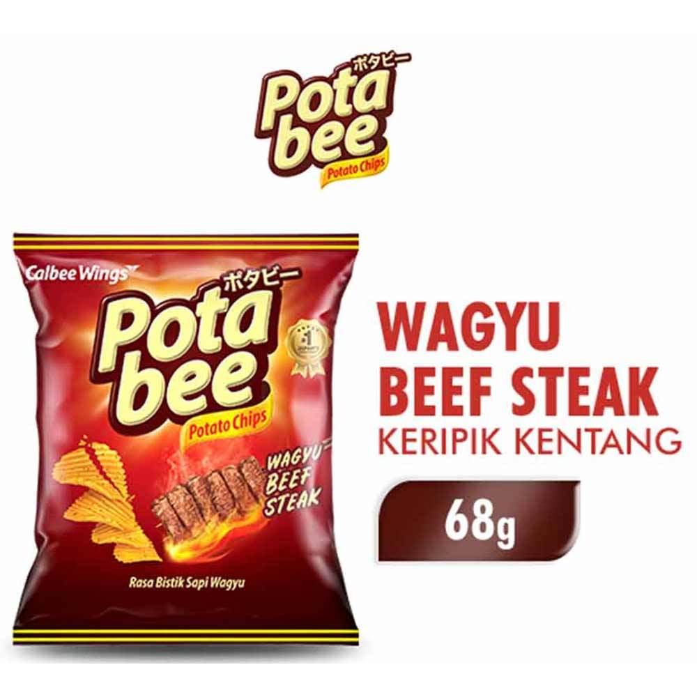 

Potabee Wagyu Beef Steak JAPAN 1st POTATO CHIPs