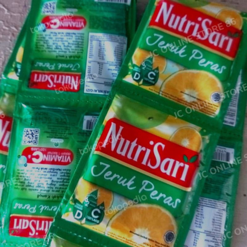 

Nutrisari Jeruk Peras 1Renceng/10sachet