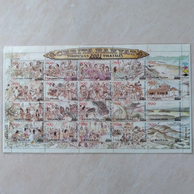 

Perangko Prangko Jadul Set Lengkap Cerita Rakyat 2001 Seri 4 Mint Sheet Utuh - YN2079