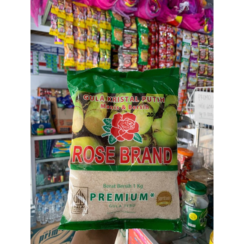 

gula pasir Rose Brand