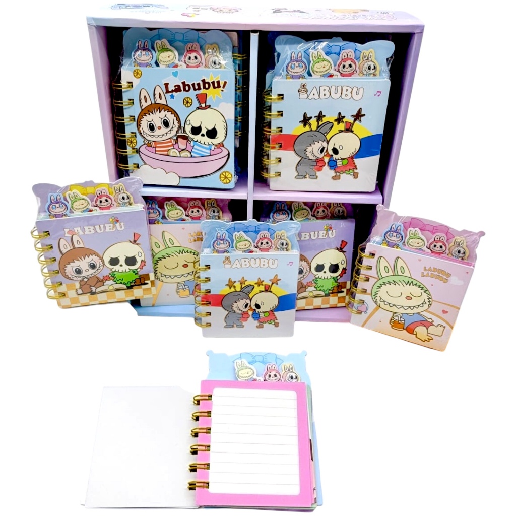 

NOTEBOOK SPIRAL SZB-070 LABUBU (60 LEMBAR) / BUKU TULIS CATATAN / MEMO