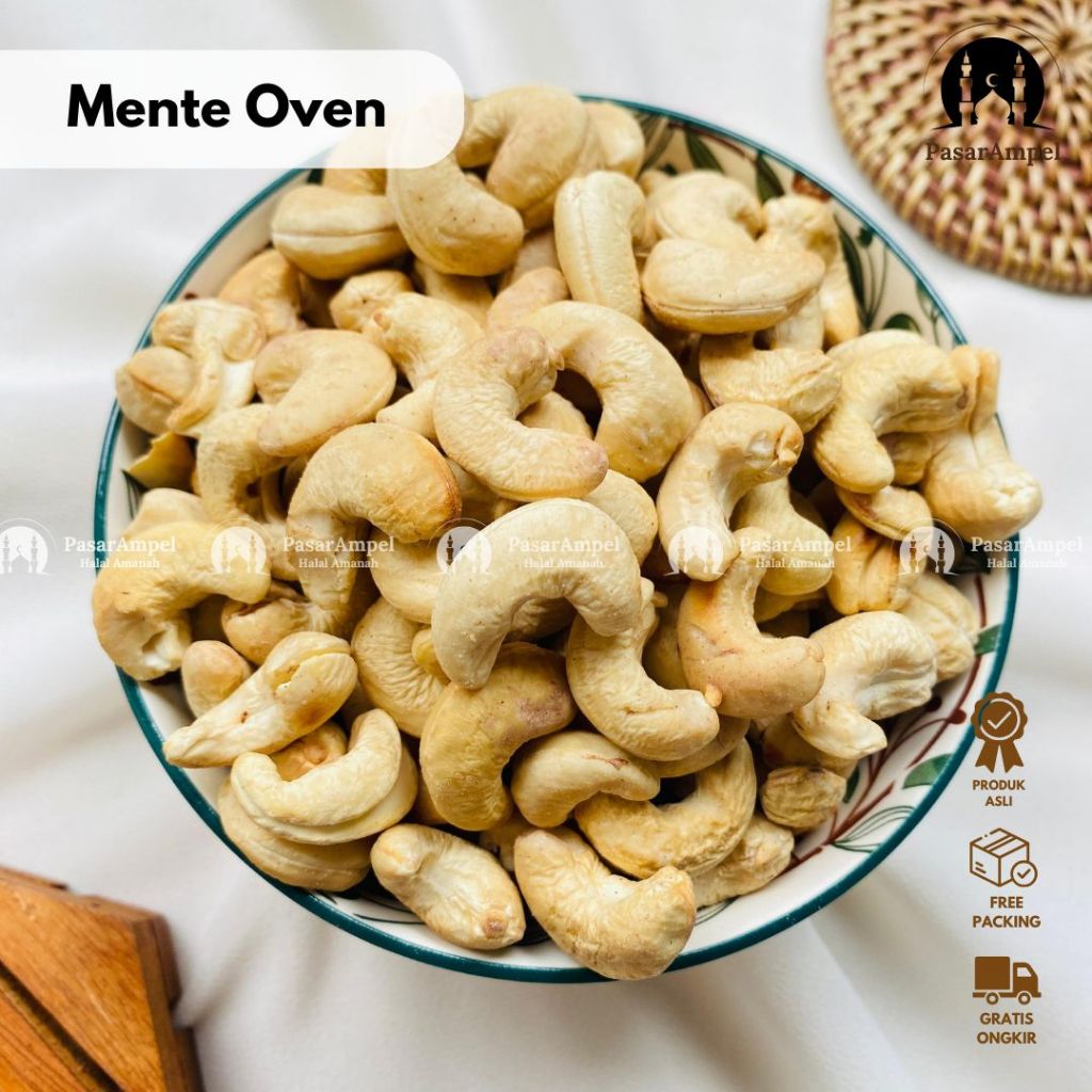 

Kacang Mete Gurih 500gr Kacang Mede/ Mente Matang Original