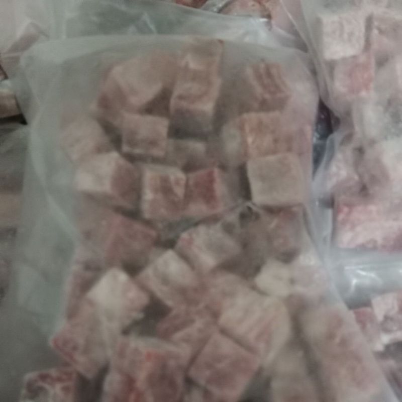 

beef saikoro meltic wagyu grade A 500gr