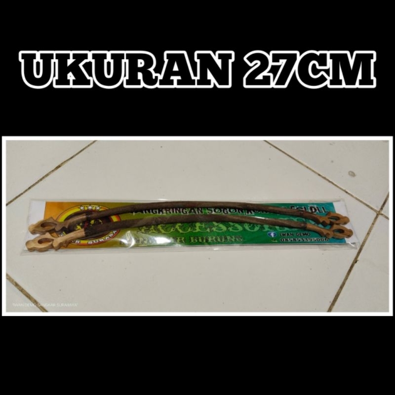 tangkringan melengkung sogon konin sangkar love bird ukuran 27cm