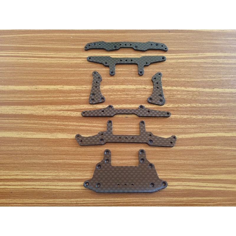 Bemper Tamiya MA Chassis HG Carbon Custom (ada bautnya)