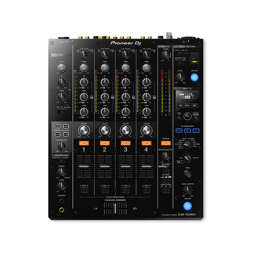 Pioneer DJM-750 Mk2 DJM 750 MKII 4-channel performance DJ mixer Alat DJ Pioneer DJ