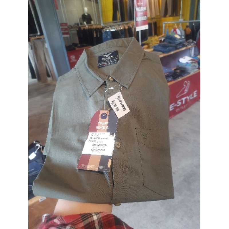 KEMEJA EMBA LENGAN PENDEK