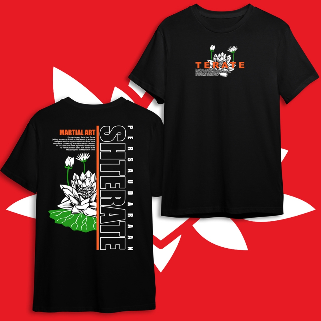 terate.id Kaos Terate kaos PSHT Distro Keren Bonus Sticker